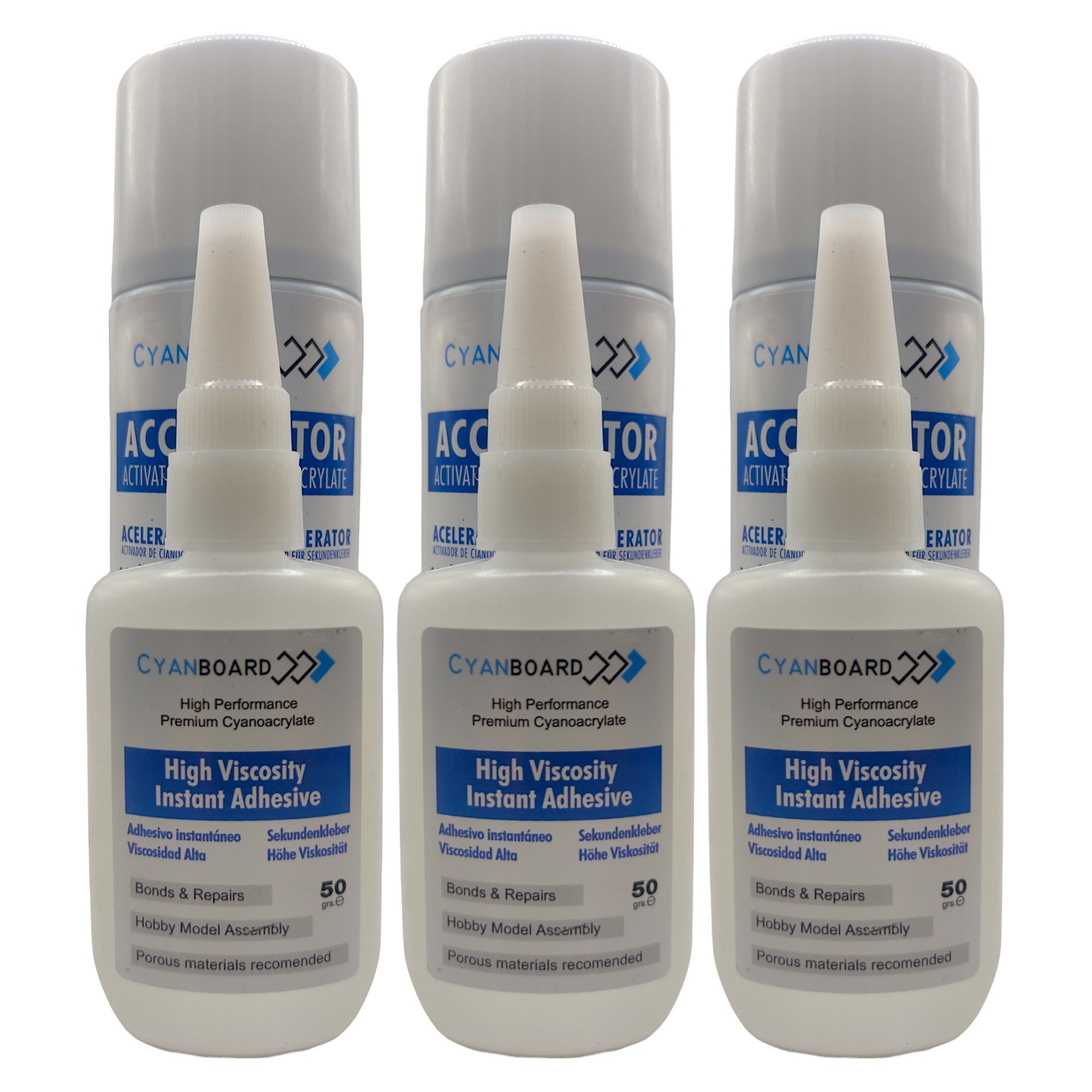 Cianoacrilato Cyanboard 50g - Colla Istantanea Multimateriali Per Modellismo - Foto 8